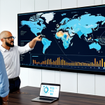 **

"A diverse group of professionals collaborating around a digital supply chain map displayed on a large screen. Modern office environment, with individuals pointing to data points and discussing strategies. The scene emphasizes collaboration, data analysis, and technology. Fully clothed, appropriate attire, professional setting, safe for work, perfect anatomy, natural proportions, high quality."

**