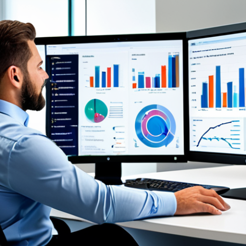 Home 28 **
"A modern, well-lit office environment featuring supply chain management software displayed on a large monitor. A diverse team of professionals in modest business attire are collaborating and analyzing data, appearing focused and efficient. The overall tone is optimistic and forward-thinking, emphasizing data-driven decision making. Include visual representations of optimized logistics and streamlined processes. safe for work, appropriate content, fully clothed, professional, perfect anatomy, correct proportions, natural pose, well-formed hands, proper finger count, natural body proportions, high quality."
**